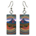 Sedona Arizona Vortex — She's Choosing earrings, shown as a pair