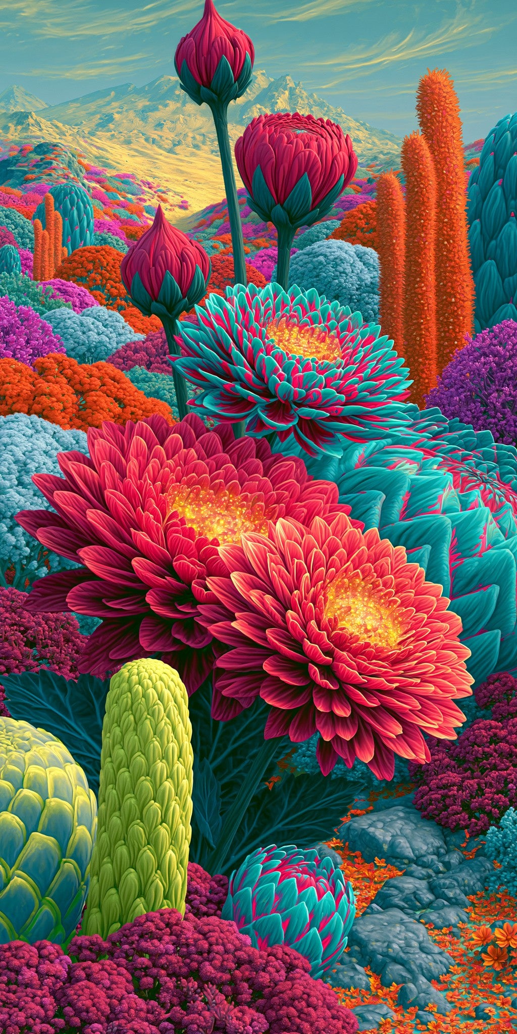 Kytak Alien Planet Botanical — full design art