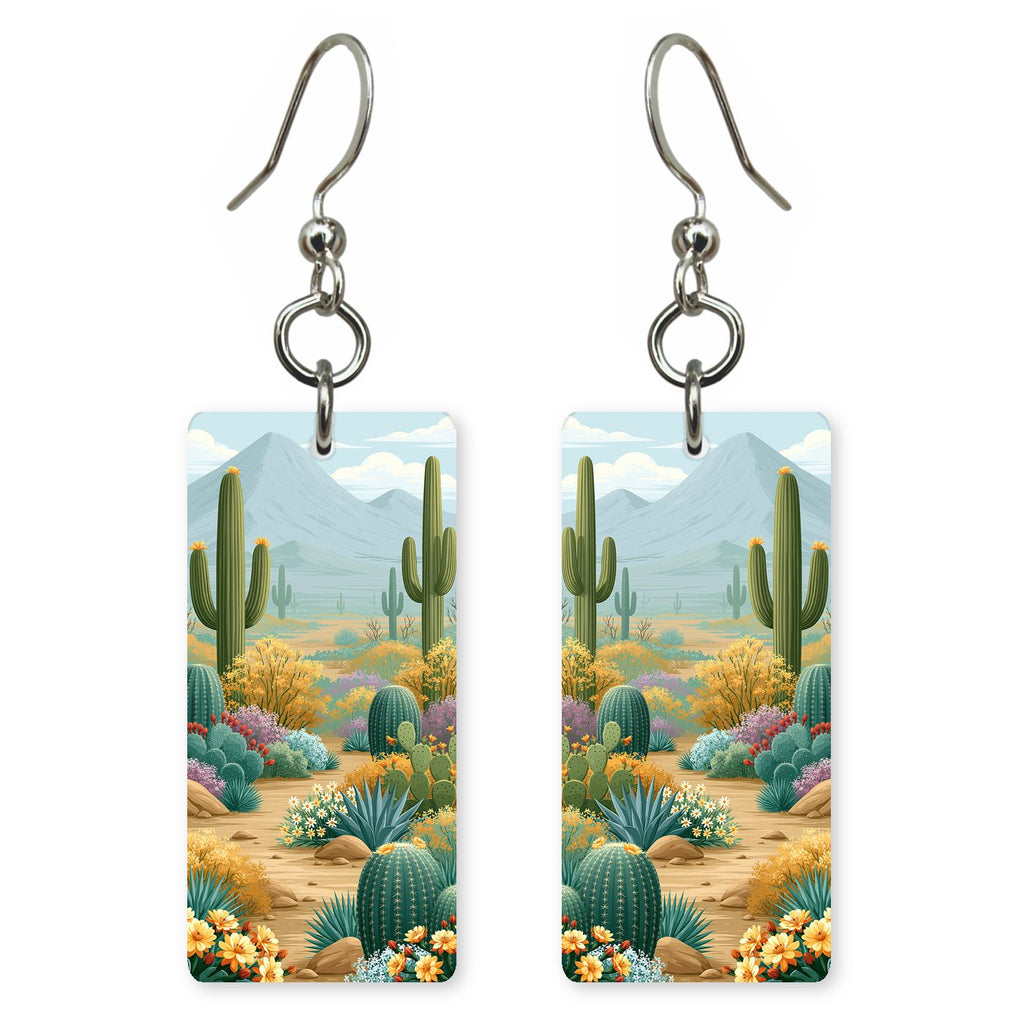 Desert — She's Choosing earrings, shown as a pair