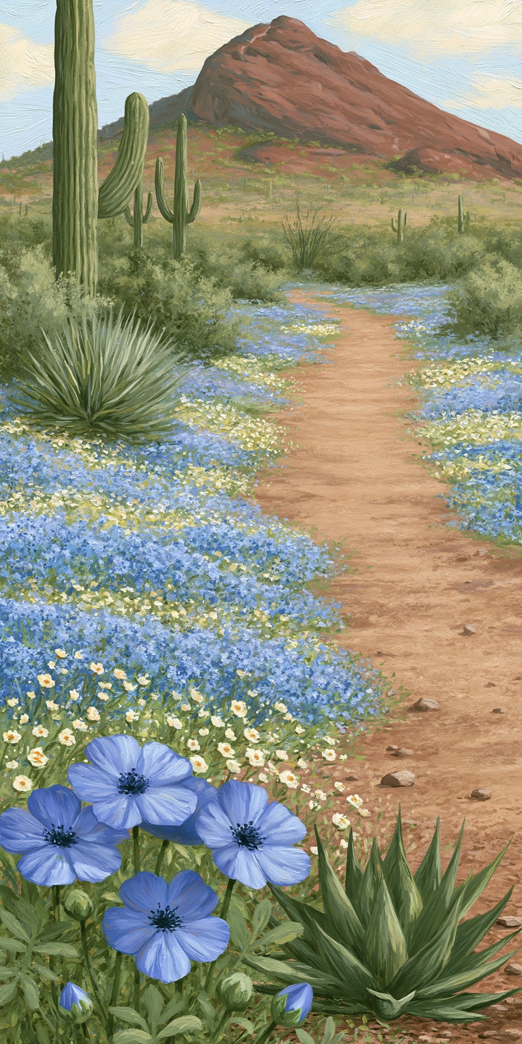 Camelback Mountain Hiking Trail — full design art