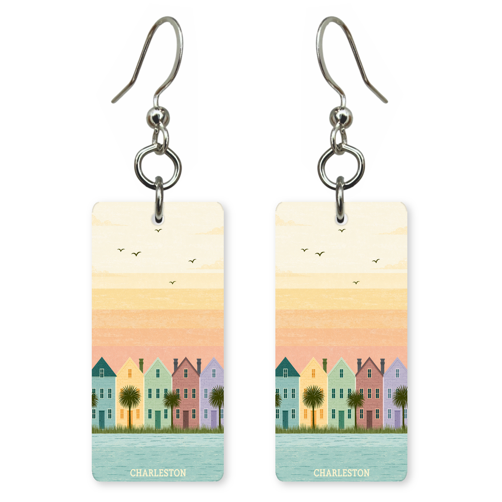 She's Choosing South Carolina Earrings | Charleston Row