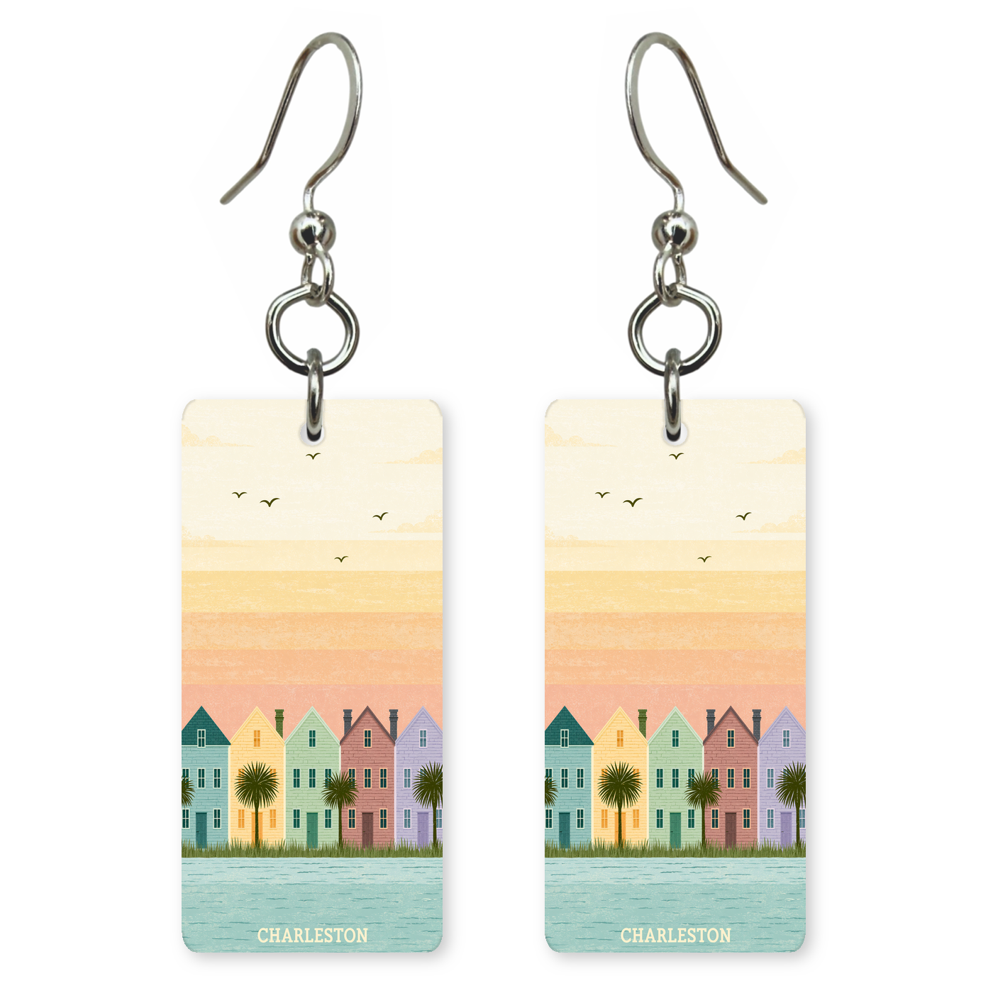 She's Choosing South Carolina Earrings | Charleston Row