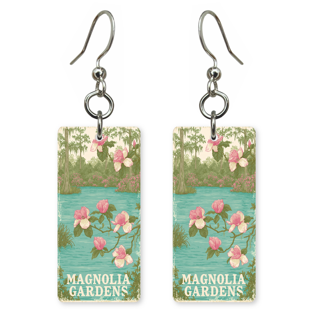 She's Choosing South Carolina Earrings | Magnolia Gardens