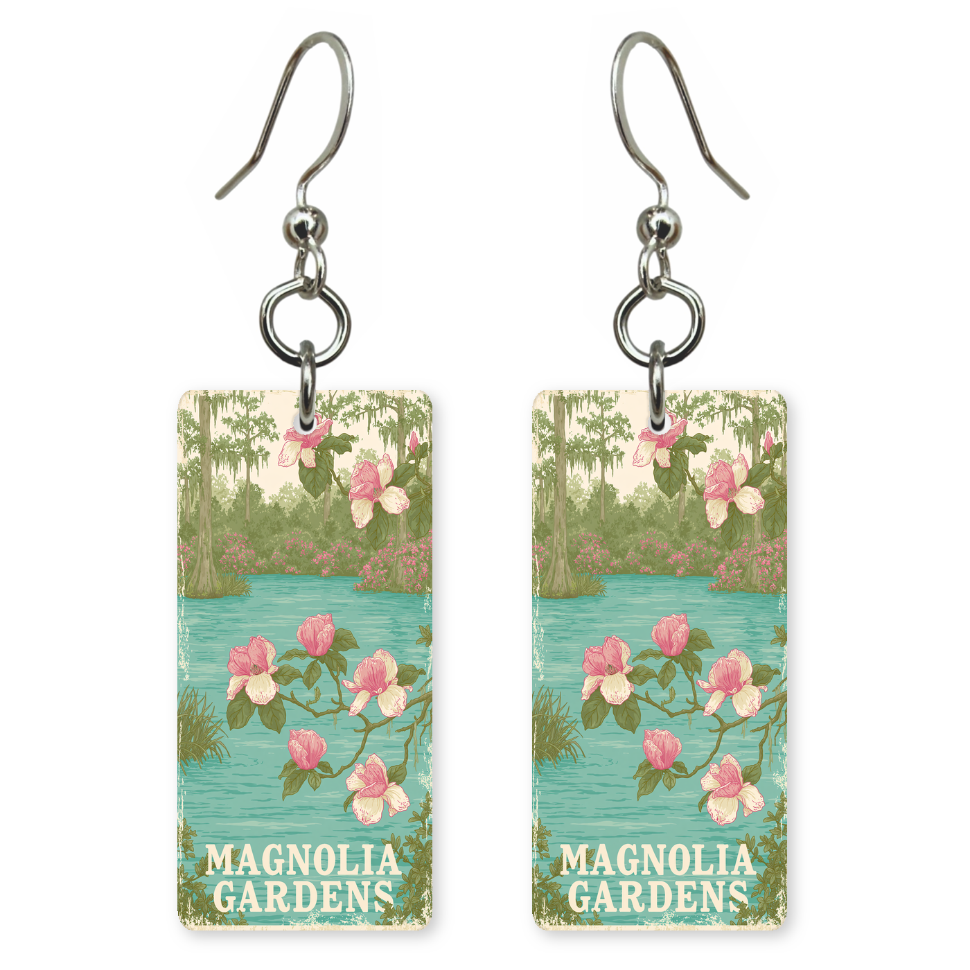 She's Choosing South Carolina Earrings | Magnolia Gardens