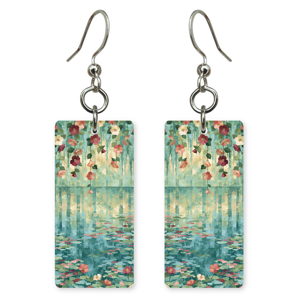She's Choosing South Carolina Earrings | Camellia Reflections