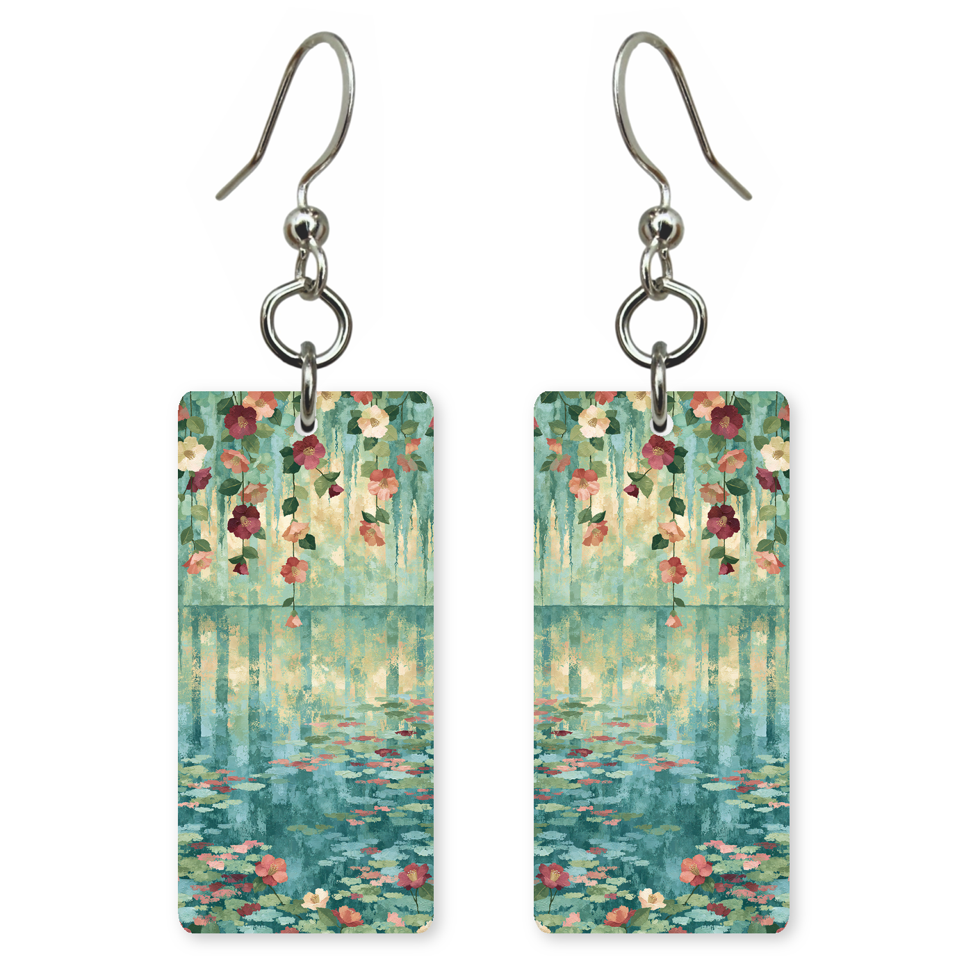 She's Choosing South Carolina Earrings | Camellia Reflections