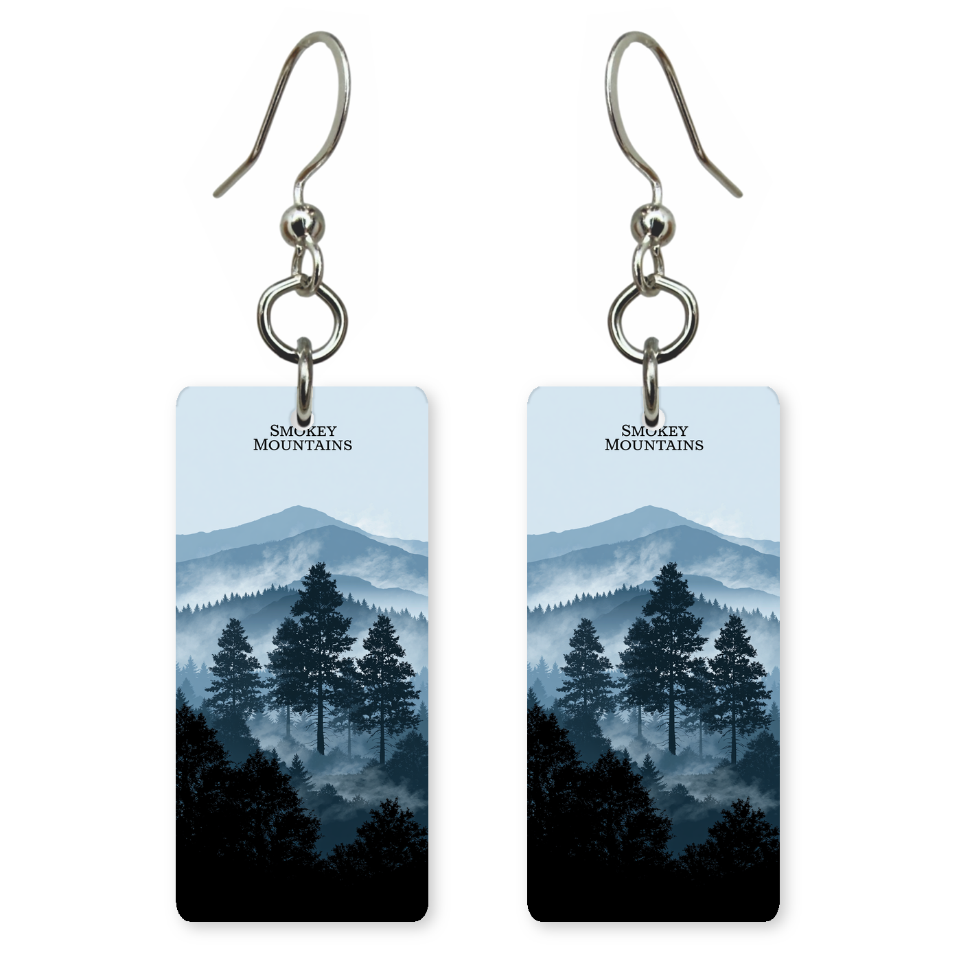 She's Choosing Tennessee Earrings | Smokey Mountain Silhouette