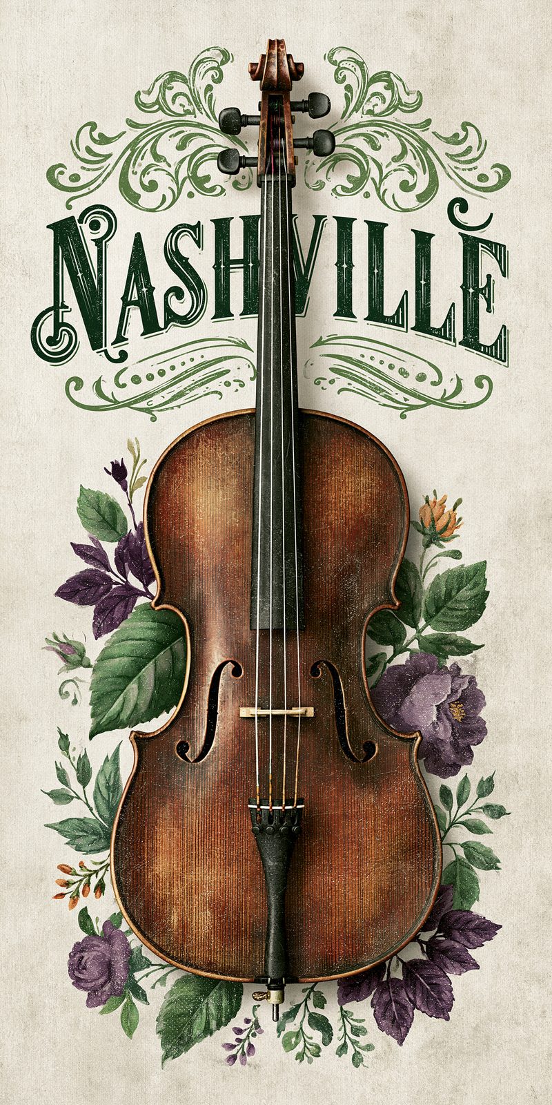 She's Choosing Tennessee Earrings | Nashville Fiddle