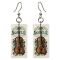 She's Choosing Tennessee Earrings | Nashville Fiddle