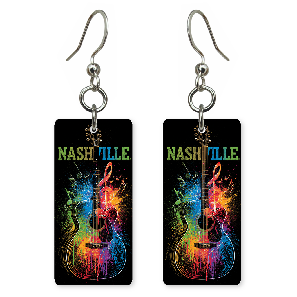 She's Choosing Tennessee Earrings | Nashville Music City