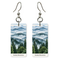 She's Choosing Tennessee Earrings | Smoky Mountain Watercolor