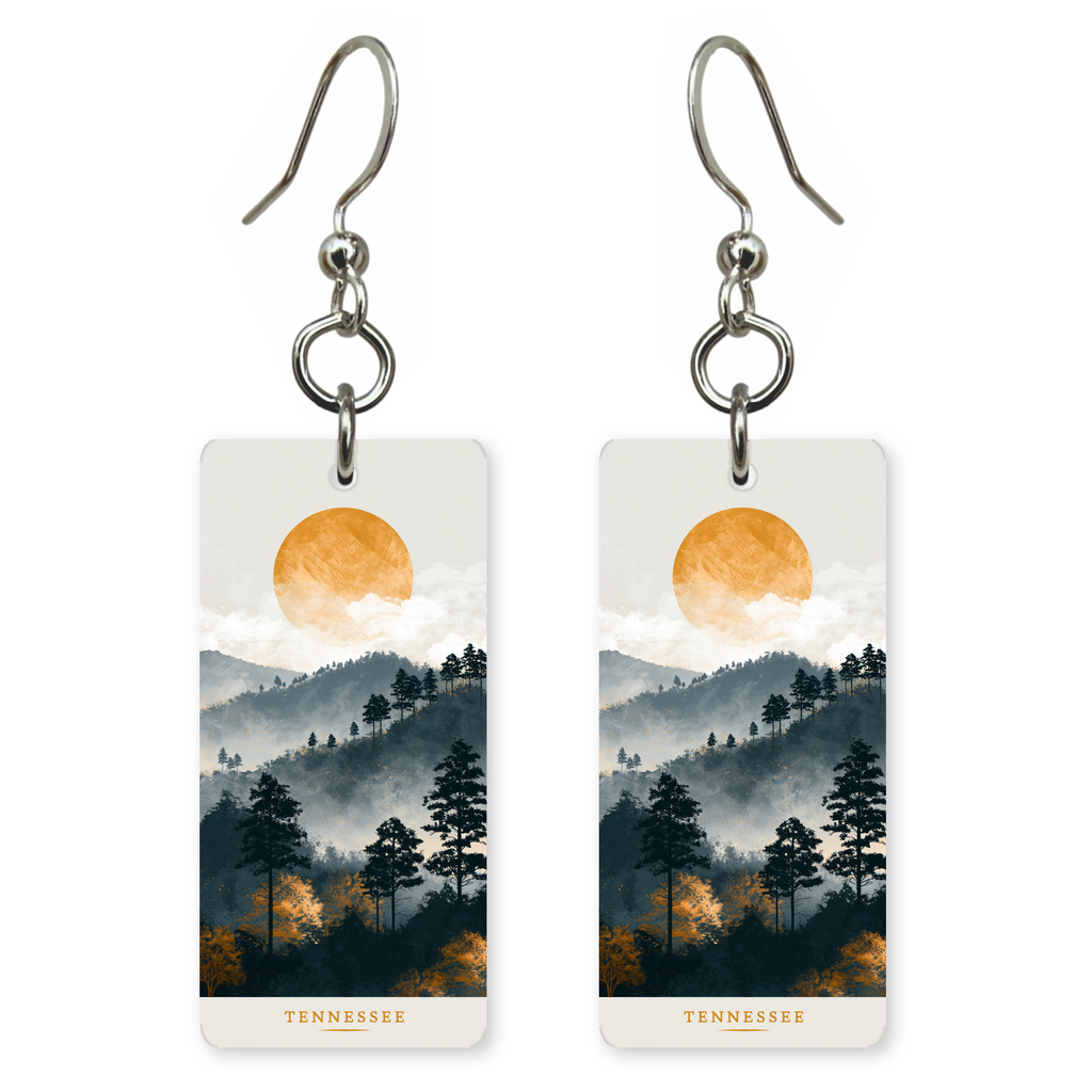 She's Choosing Tennessee Earrings | Golden Sun Ridges