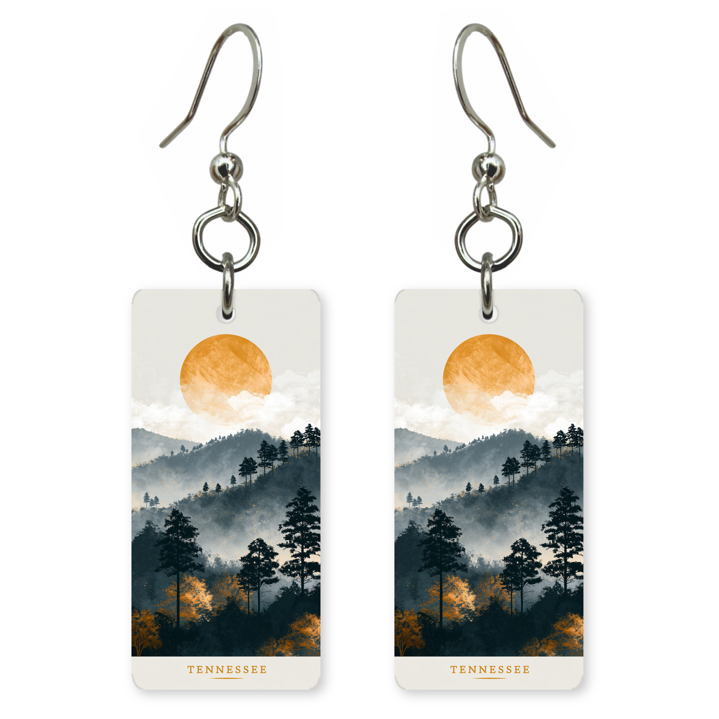 She's Choosing Tennessee Earrings | Golden Sun Ridges