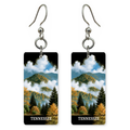 She's Choosing Tennessee Earrings | Smoky Cloudscape