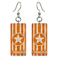 She's Choosing Tennessee Earrings | Tennessee Tri-Star Flag