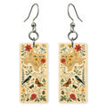 Texas Nature Art — She's Choosing earrings, shown as a pair