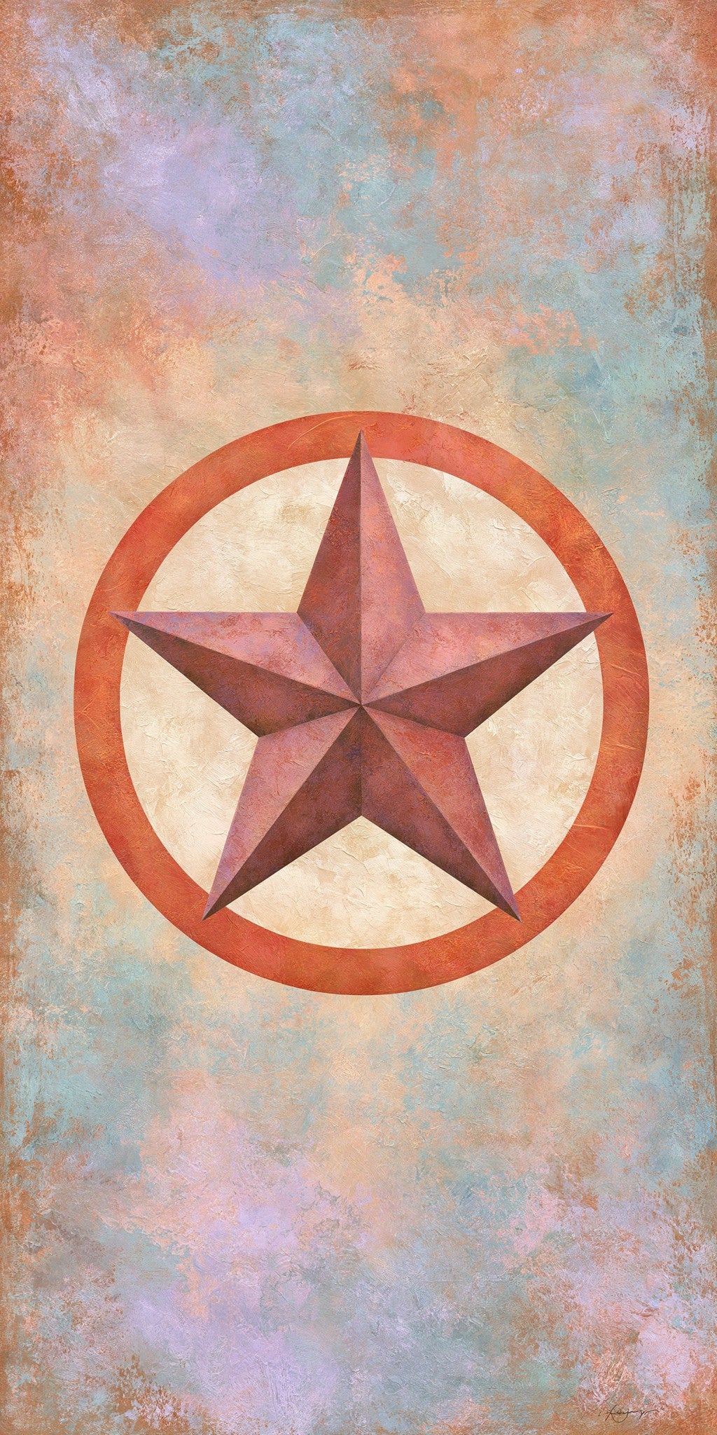 Texas Star Art — full design art