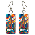 She's Choosing Texas Earrings | Austin Pop Skyline