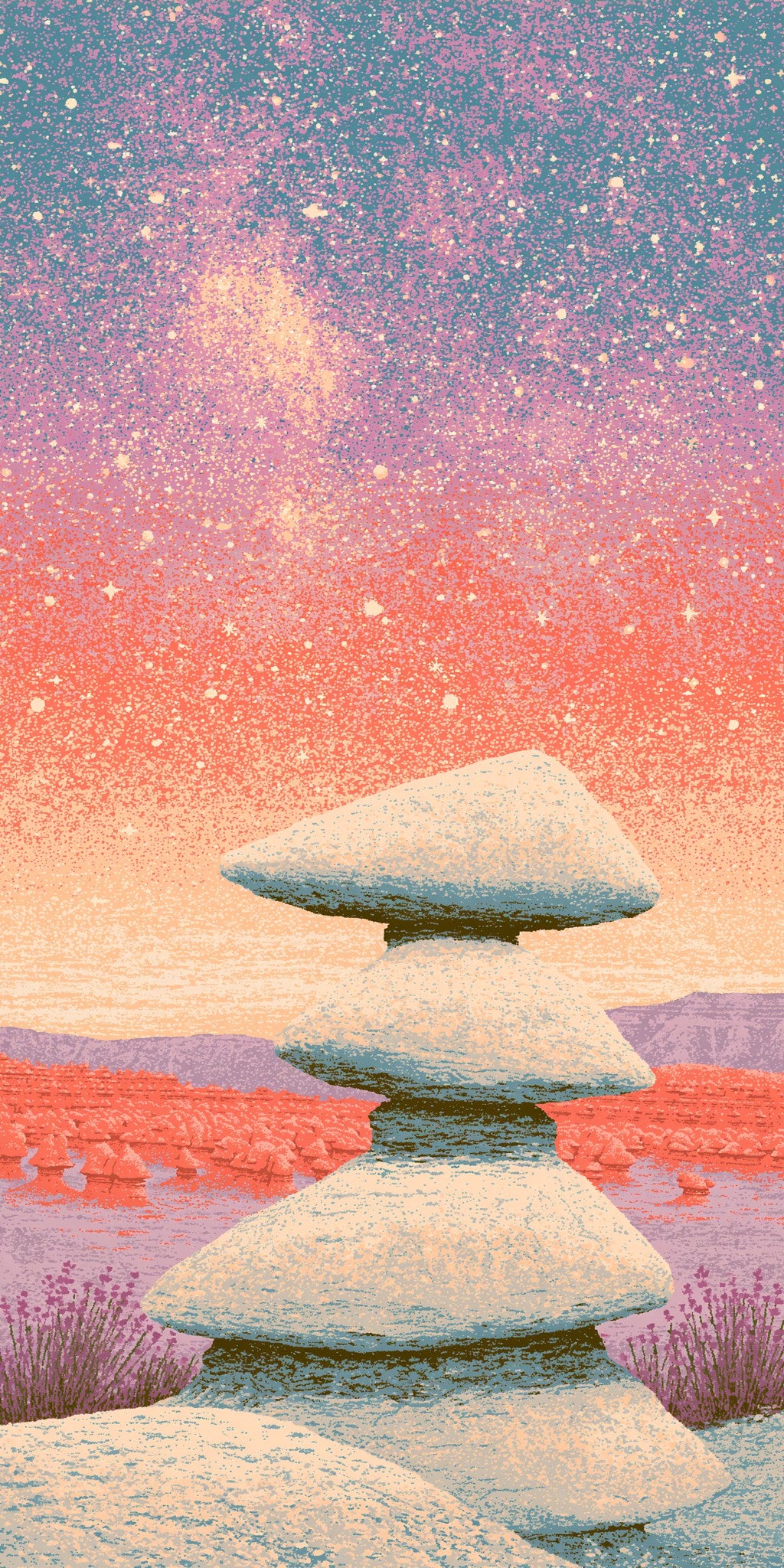 Goblin Valley Milky Way — full design art