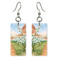 Capitol Reef Waterpocket Fold — She's Choosing earrings, shown as a pair