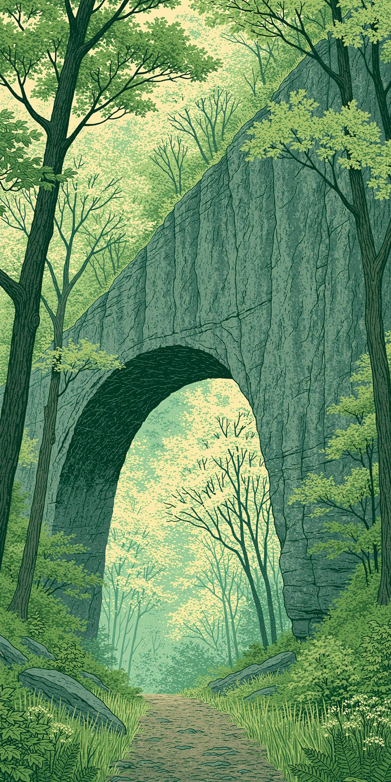 She's Choosing Virginia Earrings | Natural Bridge Forest