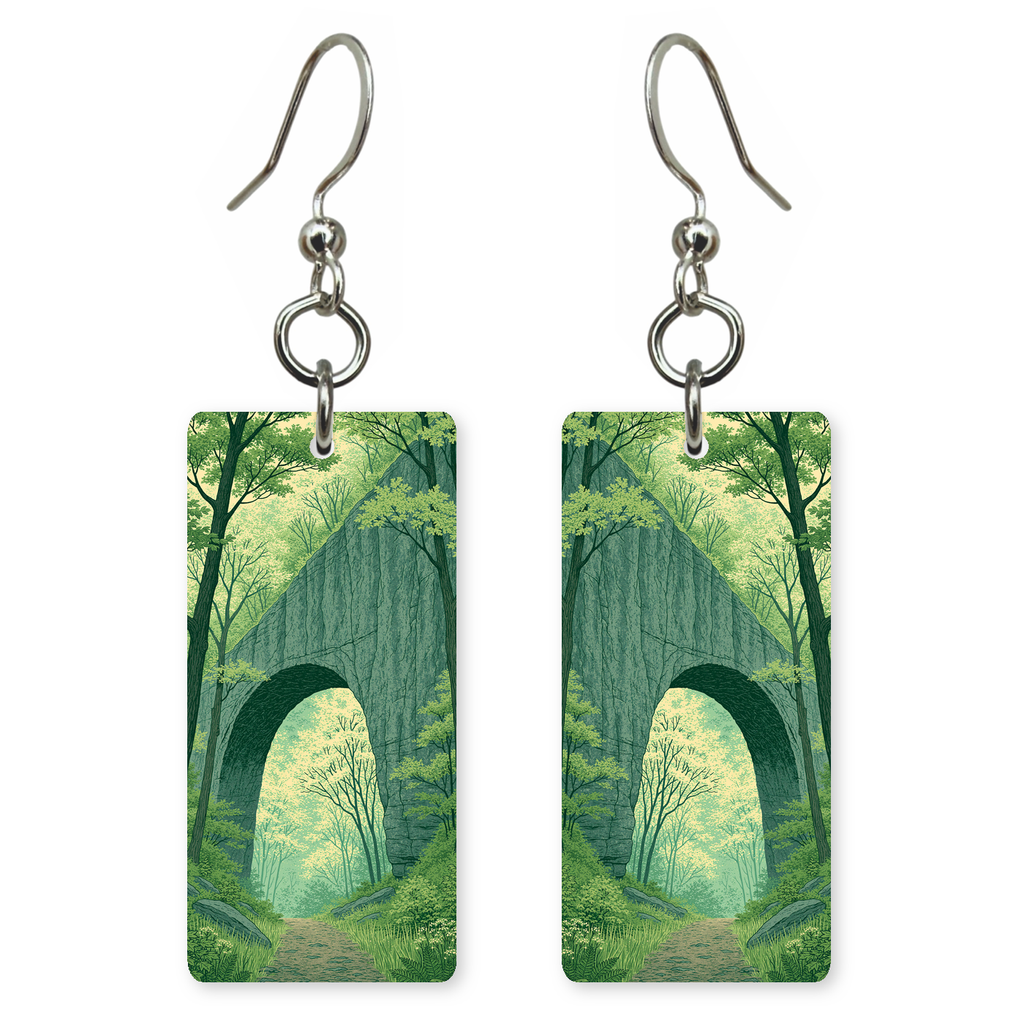 She's Choosing Virginia Earrings | Natural Bridge Forest