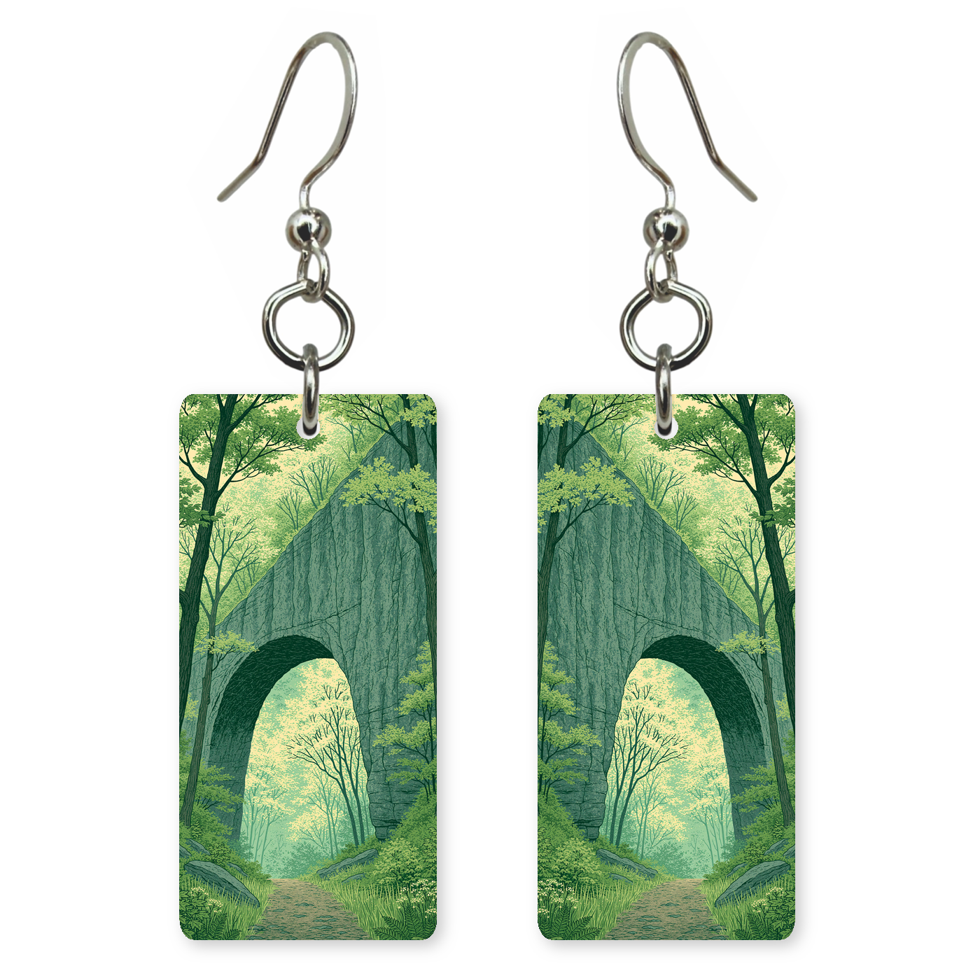 She's Choosing Virginia Earrings | Natural Bridge Forest