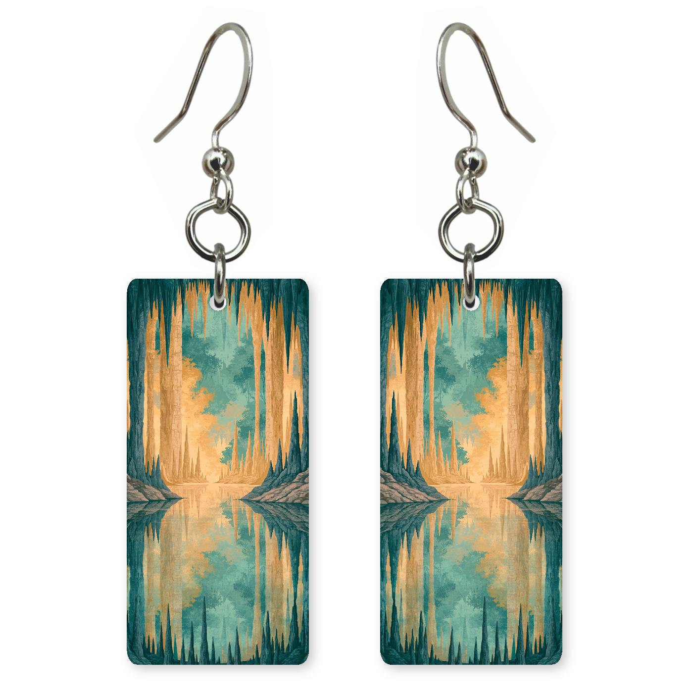 She's Choosing Virginia Earrings | Cavern Reflections