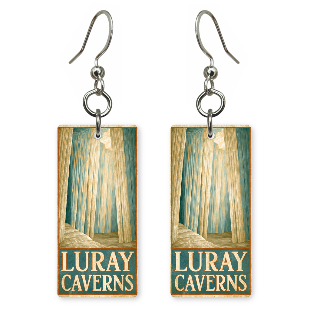She's Choosing Virginia Earrings | Luray Caverns Columns