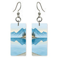 Selkirk Peaks Cedar Shore — She's Choosing earrings, shown as a pair