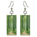 Hall Mosses Text Washington — She's Choosing earrings, shown as a pair