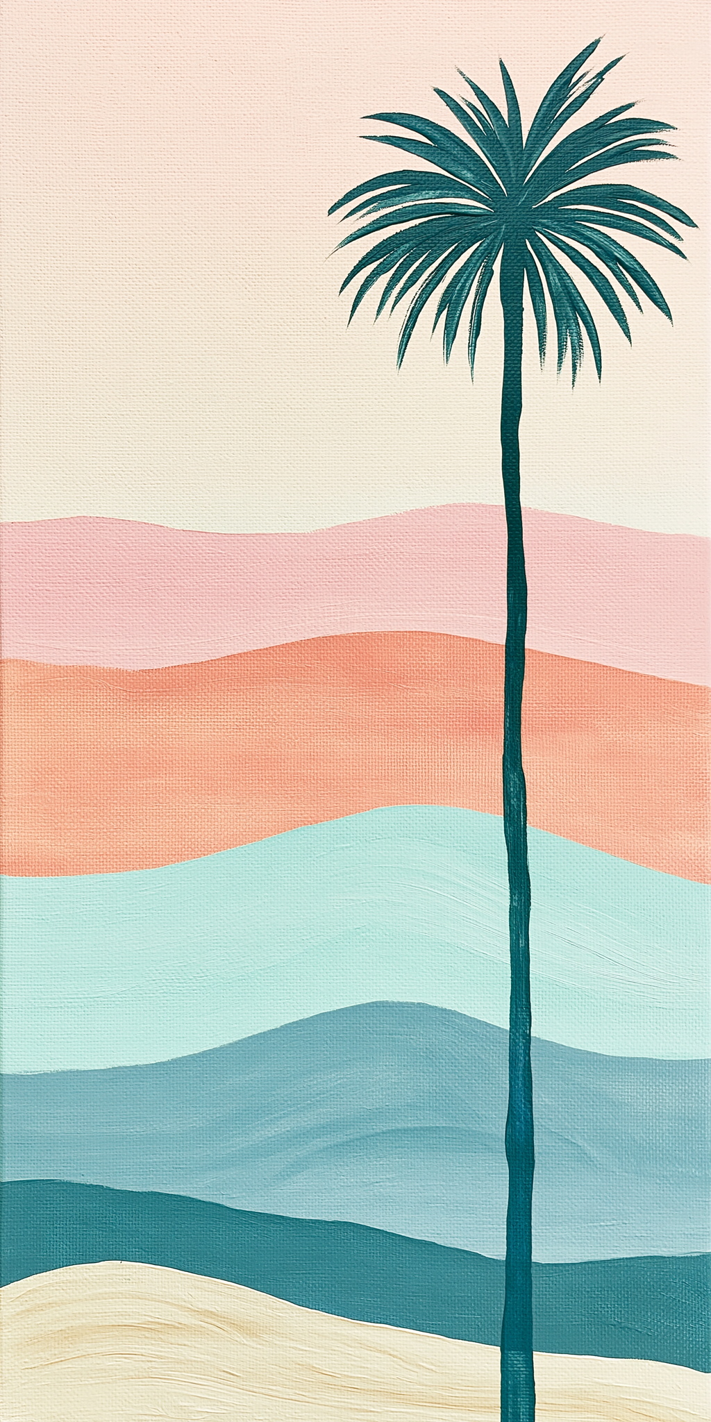 Solo Palm at Dusk — She's Choosing California upcycled paperboard earrings