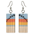 She's Choosing California Earrings | Sunset Palm Row | SC5B11