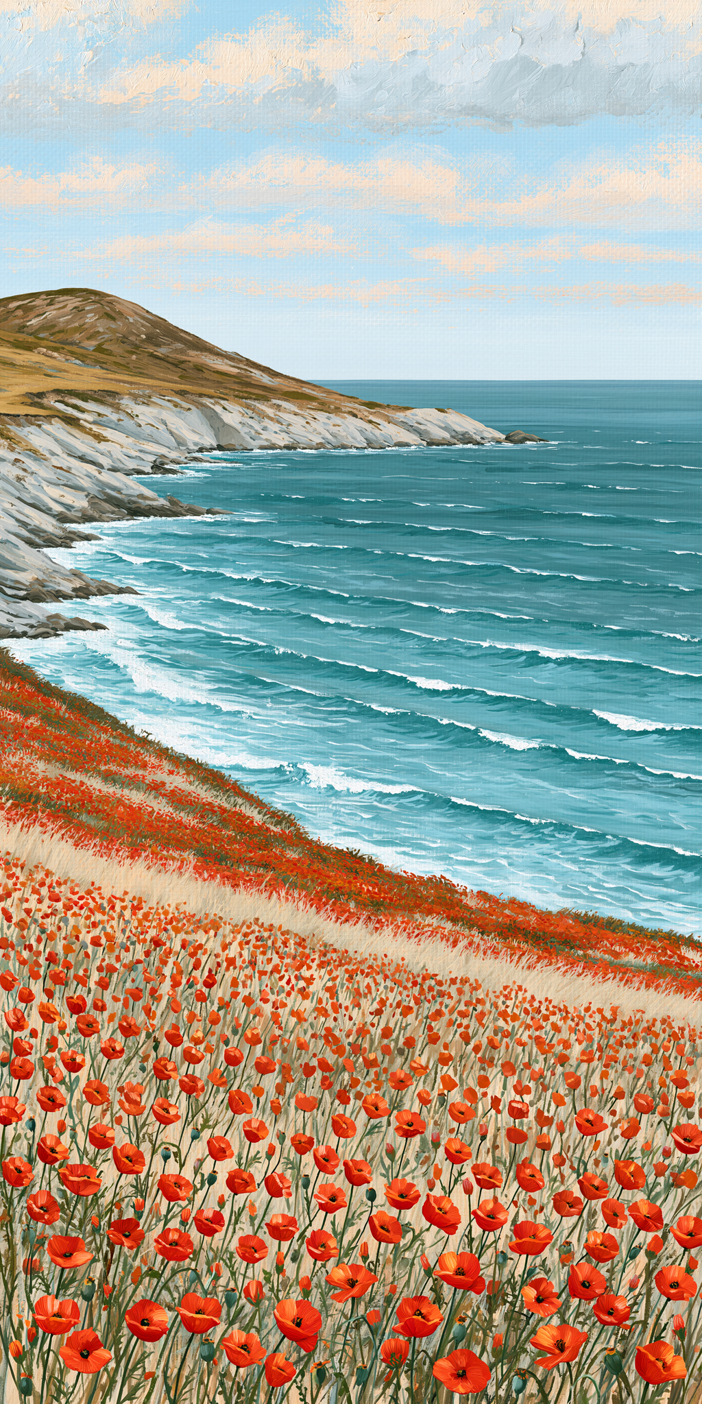 She's Choosing California Earrings | Poppy Bluff Coast | SC5B13