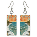 She's Choosing California Earrings | Sunburst Swirl Coast | SC5B17