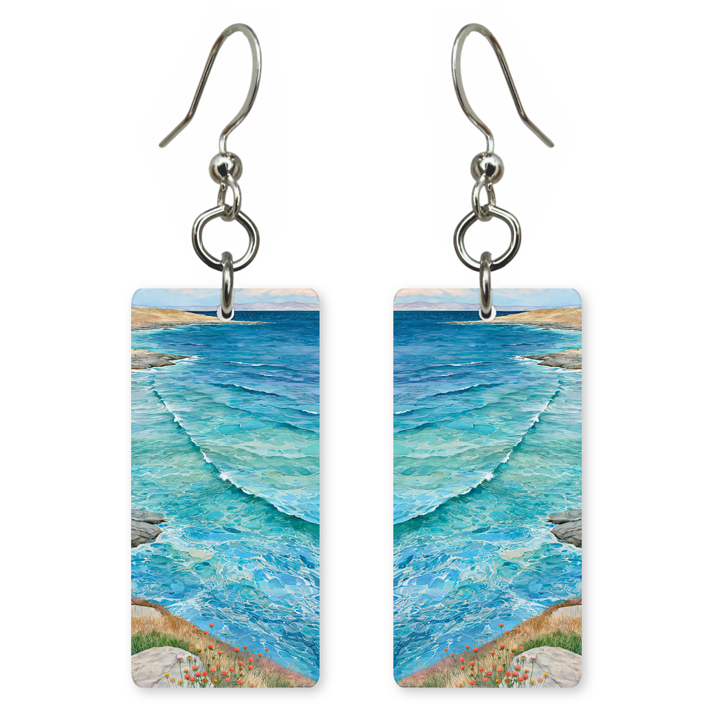 She's Choosing California Earrings | Rolling Surf Line | SC5B18