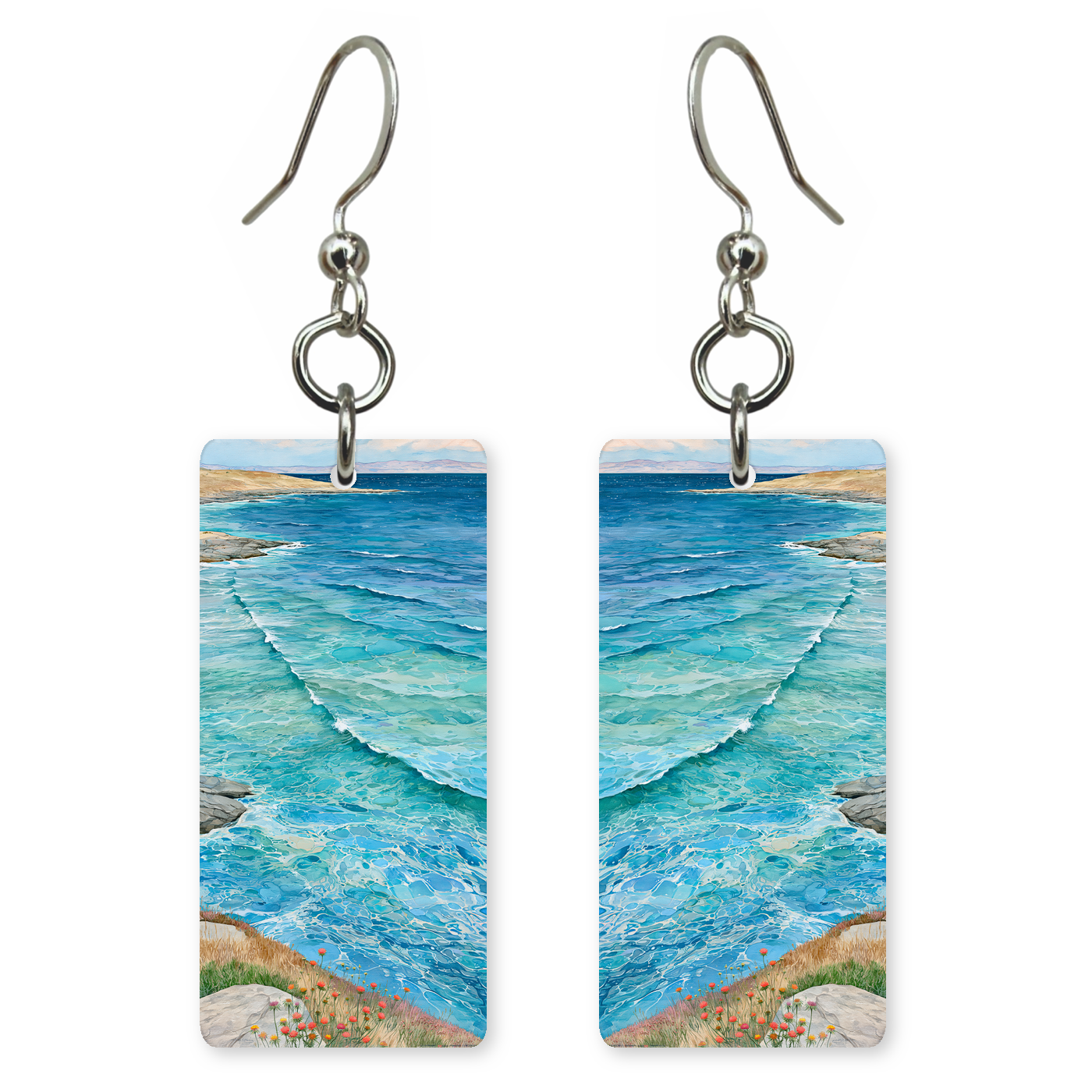 She's Choosing California Earrings | Rolling Surf Line | SC5B18