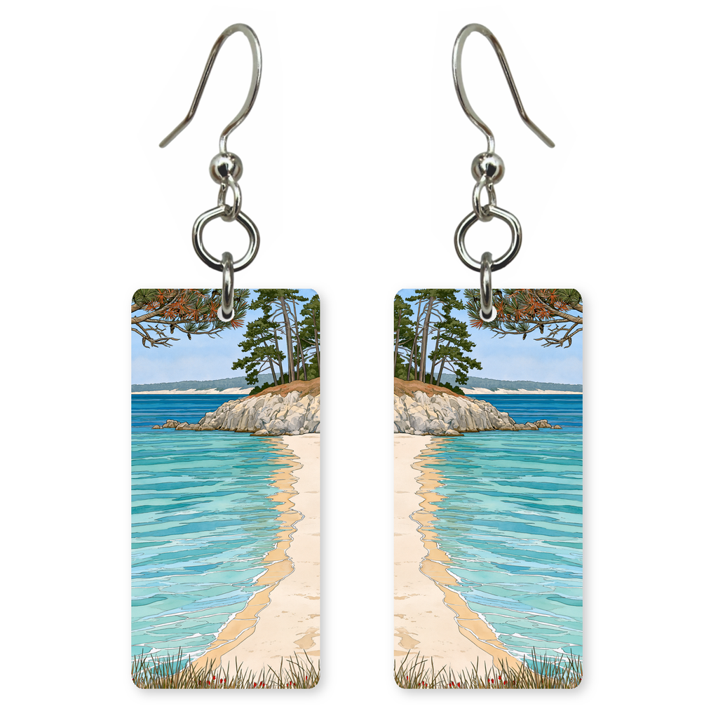 She's Choosing California Earrings | Pine Bough Cove | SC5B19