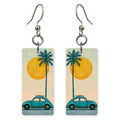She's Choosing California | Eco Earrings | Beetle & Palm Sun | SC5B1
