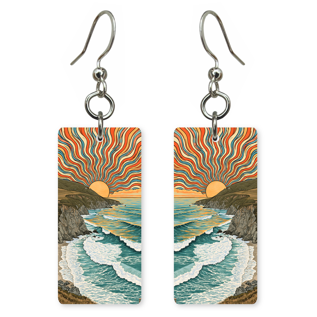She's Choosing California Earrings | Radiant Sun Coast | SC5B20