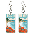 She's Choosing California Earrings | Big Sur Poppy Poster | SC5B21