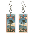 She's Choosing California Earrings | Monterey Cypress Poster | SC5B28