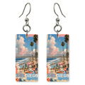 She's Choosing California Earrings | San Diego Collage