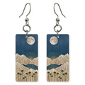 She's Choosing California Earrings | Moonlit Desert Palms | SC5B44