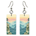 She's Choosing California Earrings | Canyon Overlook Dawn | SC5B49
