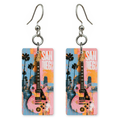 She's Choosing California Earrings | San Diego Rock Guitar