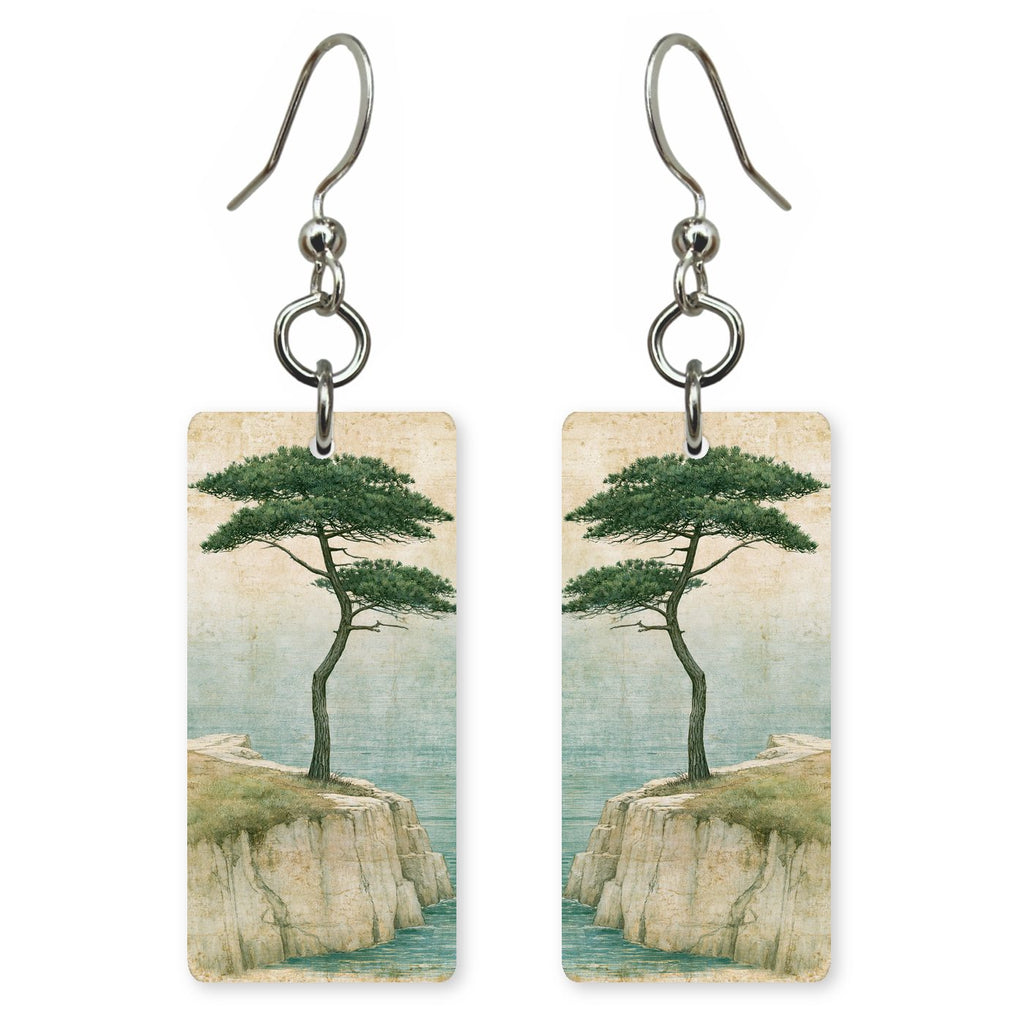 Cypress Point — She's Choosing earrings, shown as a pair