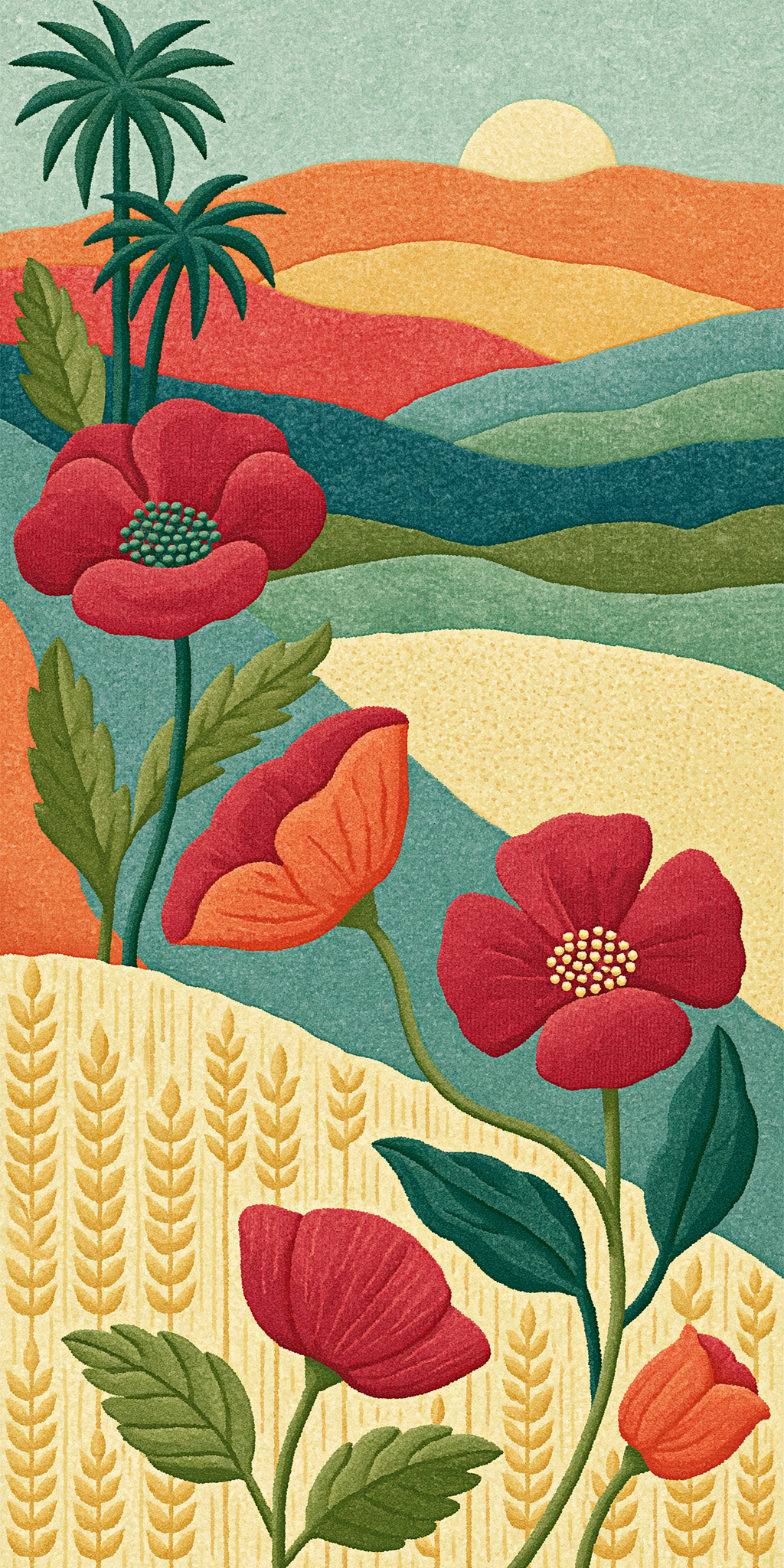 Poppy Deco — She's Choosing California upcycled paperboard earrings