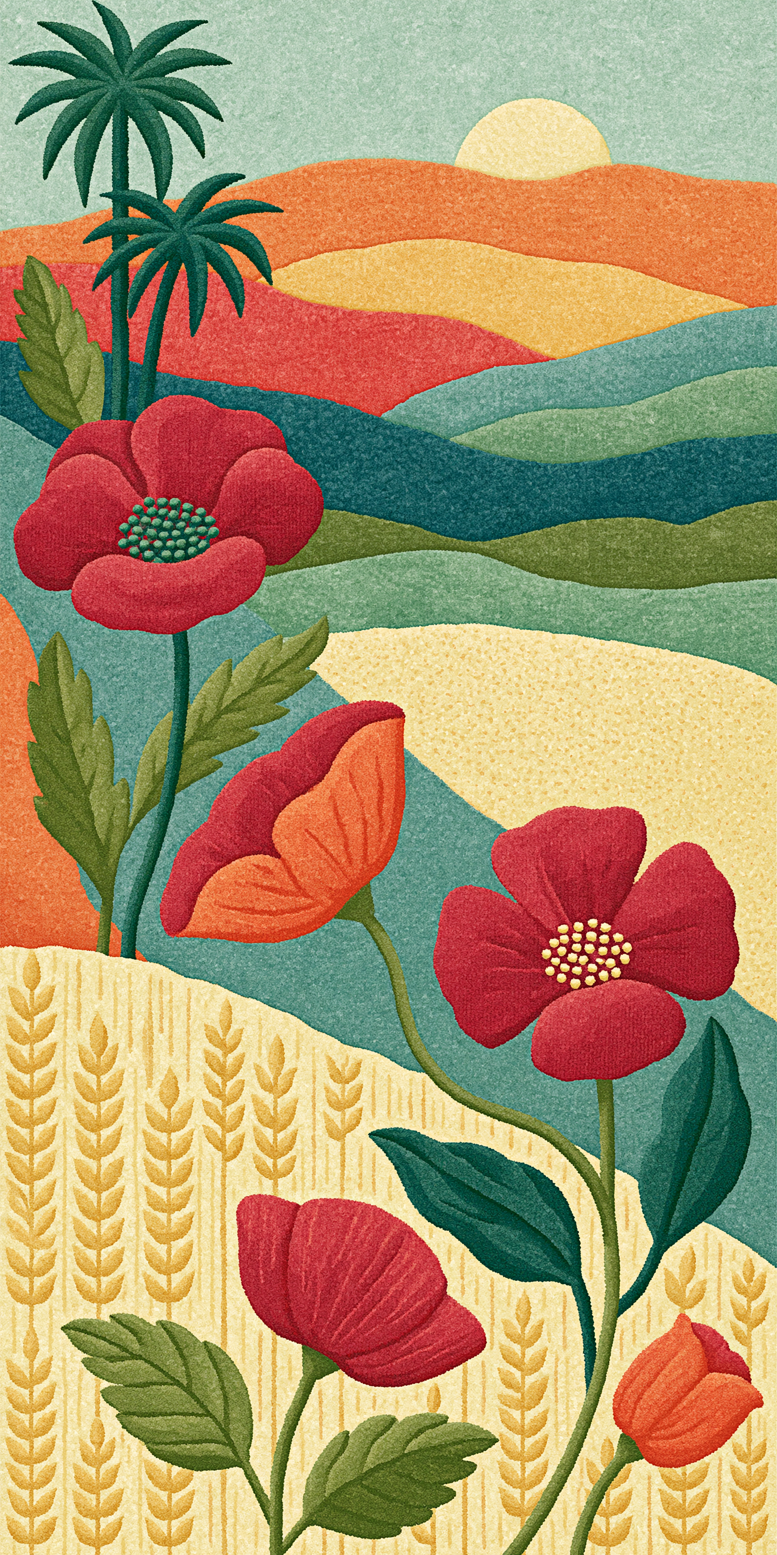 Poppy Deco — She's Choosing California upcycled paperboard earrings