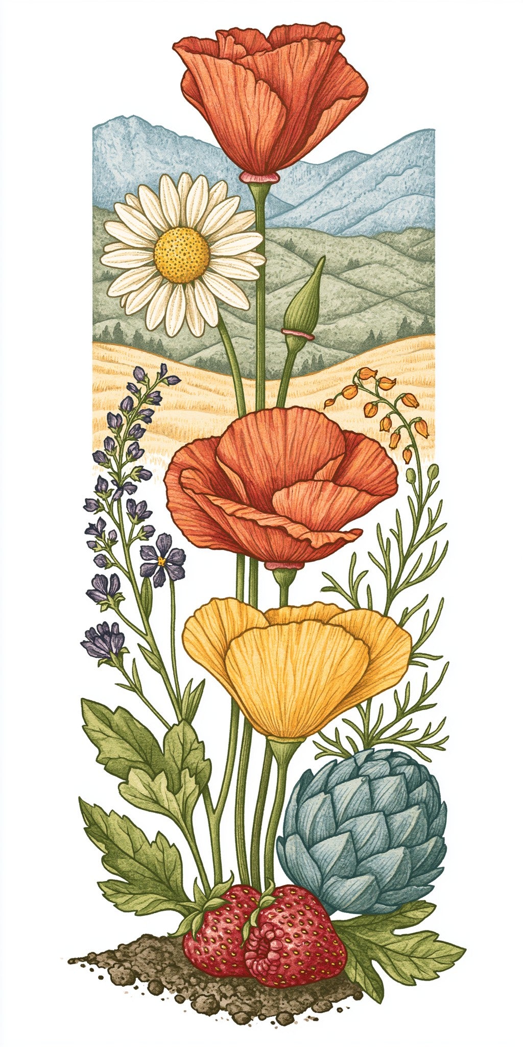 Poppy Stack — full design art
